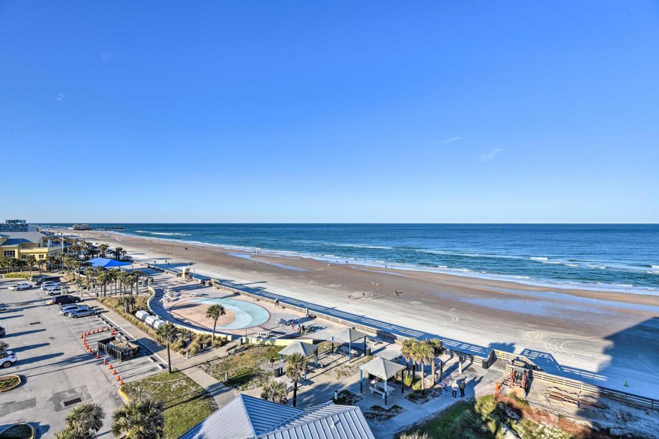 Oceanfront Resort-Style Getaway - Walk To Beach! Daytona Beach Zewnętrze zdjęcie